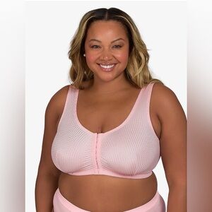 Leading Lady Bra Bundle - 10 - Wireless Silky Front-Closure Comfort Bra 50 B/C/D